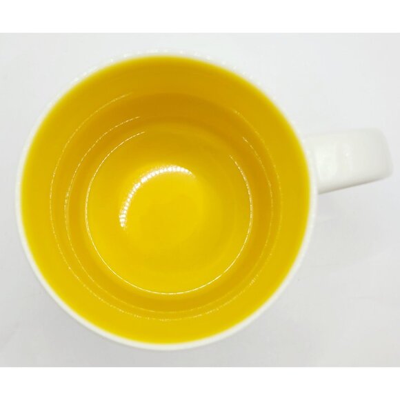 Starbucks New York "You Are Here" Collection Ceramic Mug 14oz Yellow Interior - Picture 2 of 8